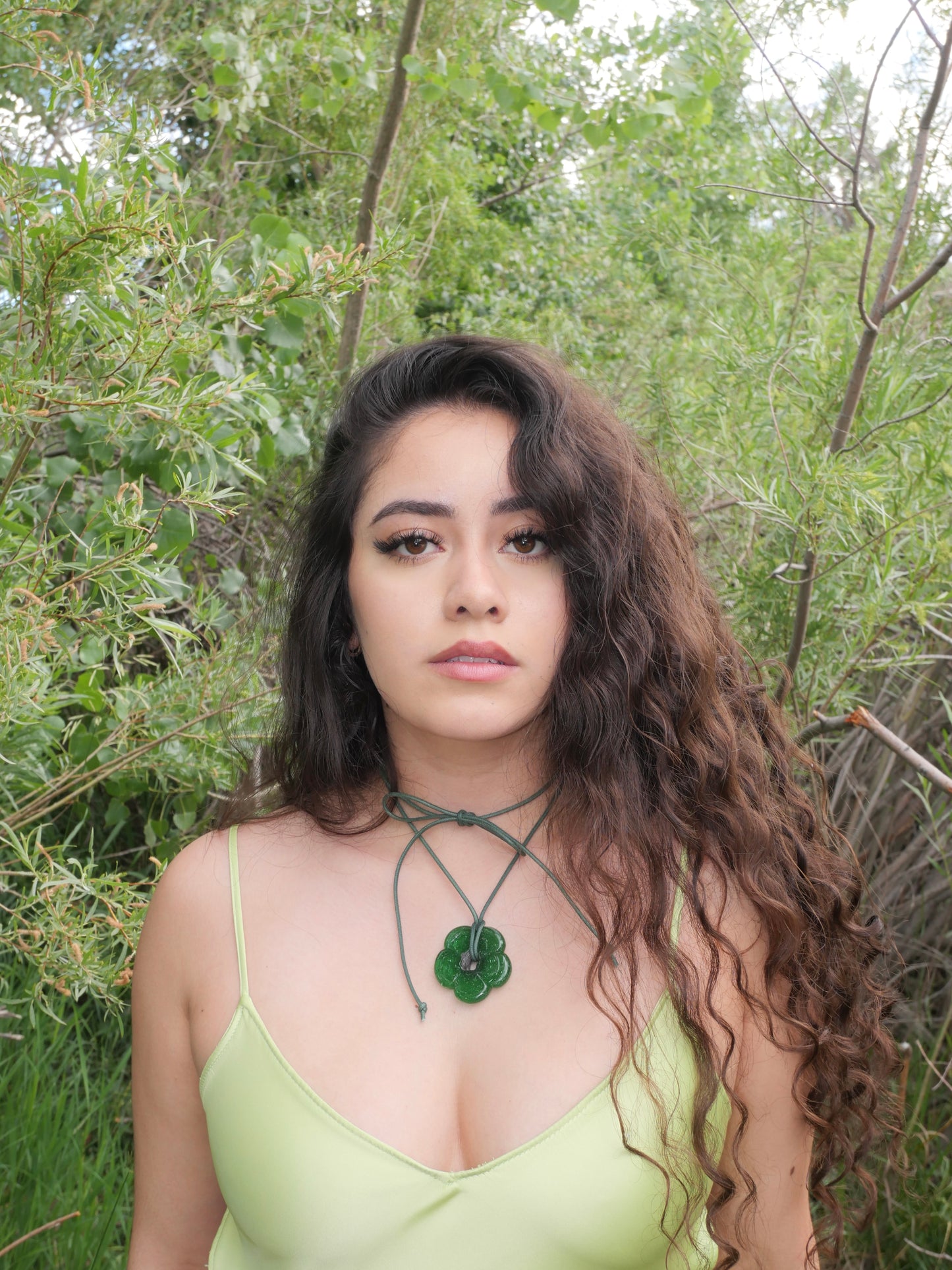 Daisy verde choker